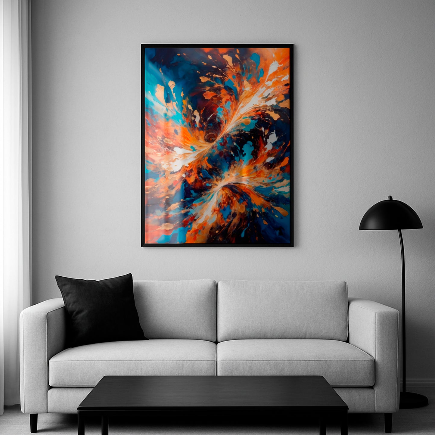Tide of Ember - Framed Matte