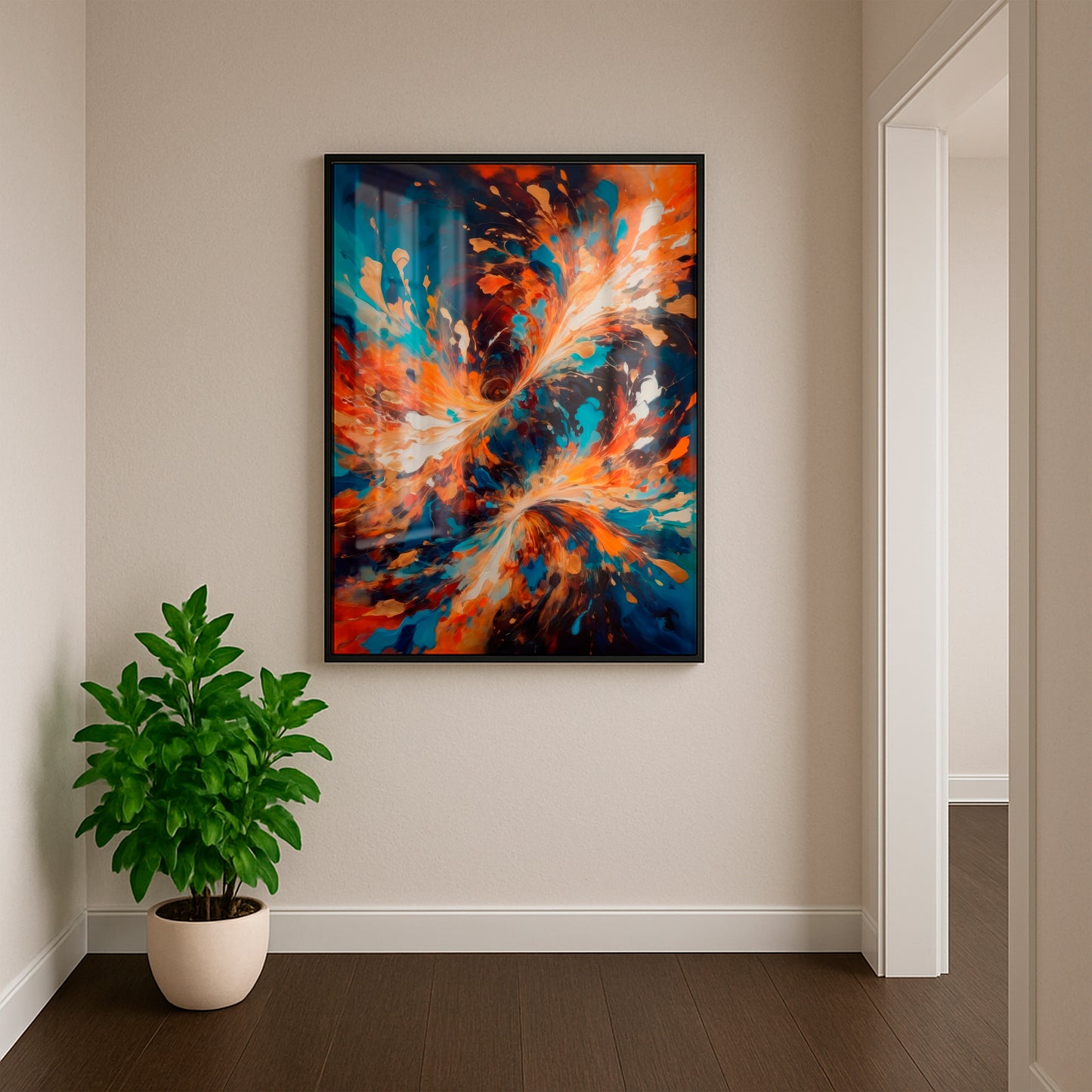 Tide of Ember - Framed Matte