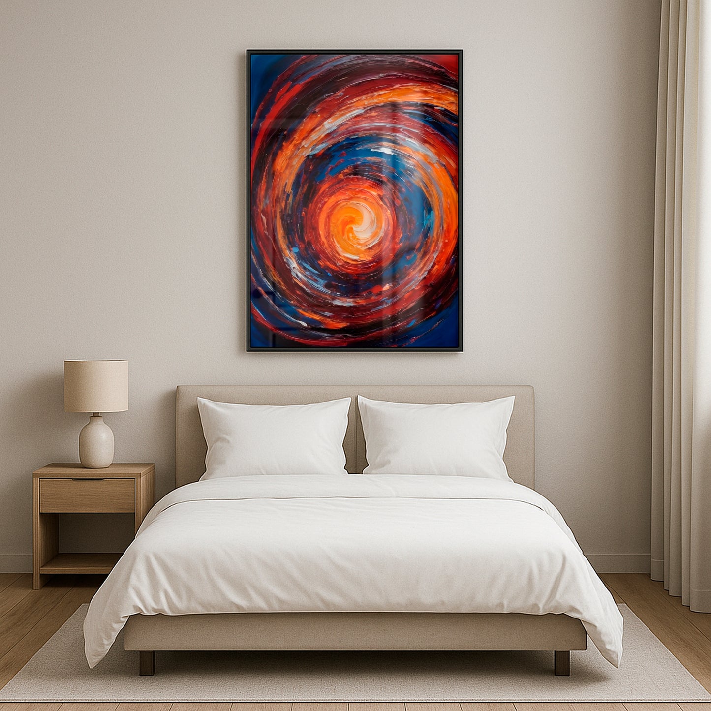 Vortex of Dusk - Framed Matte
