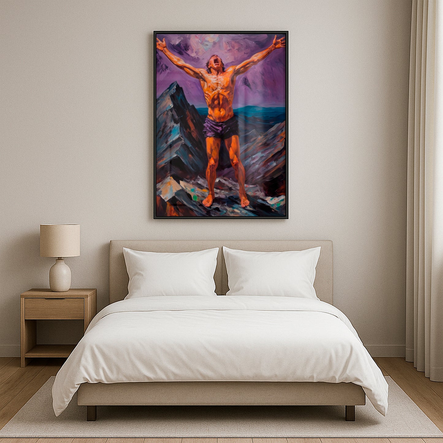 Cry of the Conqueror - Framed Matte