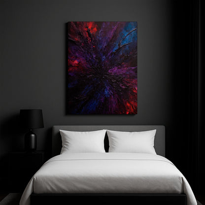 Cosmic Bloom - Canvas