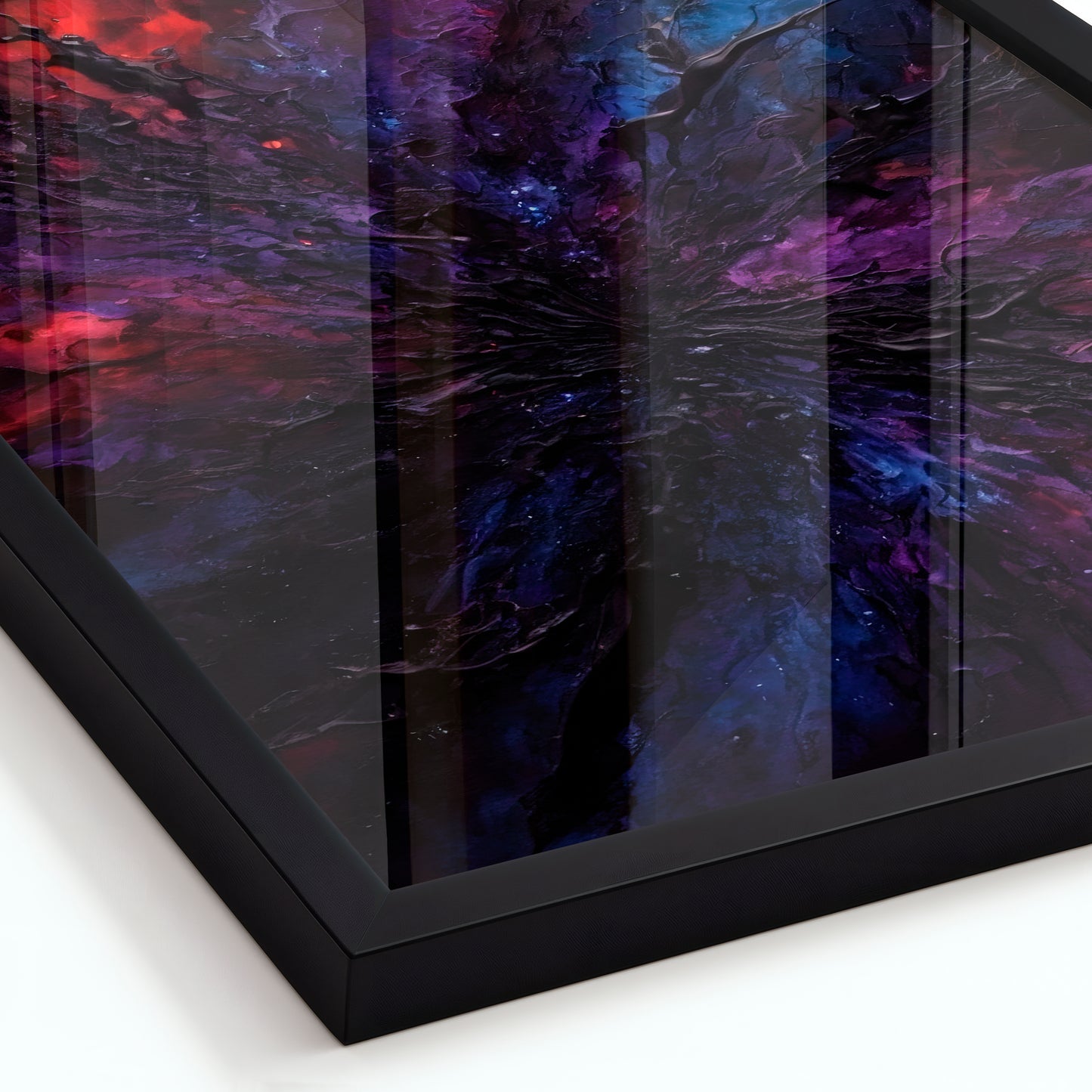 Cosmic Bloom - Framed Matte