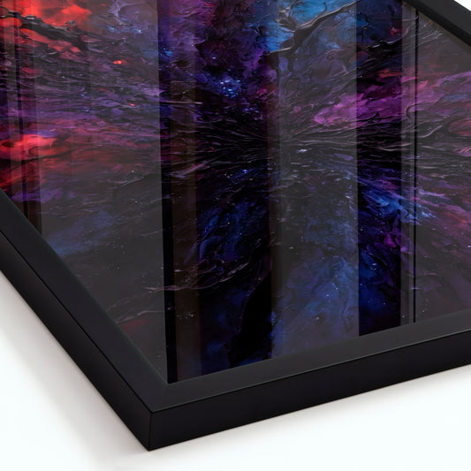 Cosmic Bloom - Framed Matte