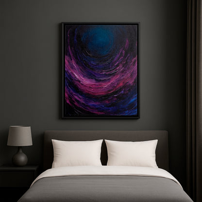 Shadow Nebula - Framed Canvas