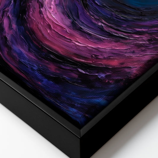 Shadow Nebula - Framed Canvas