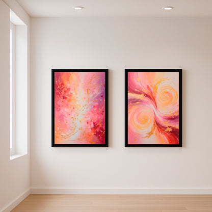 Eternal Heartbeat I - Framed Canvas
