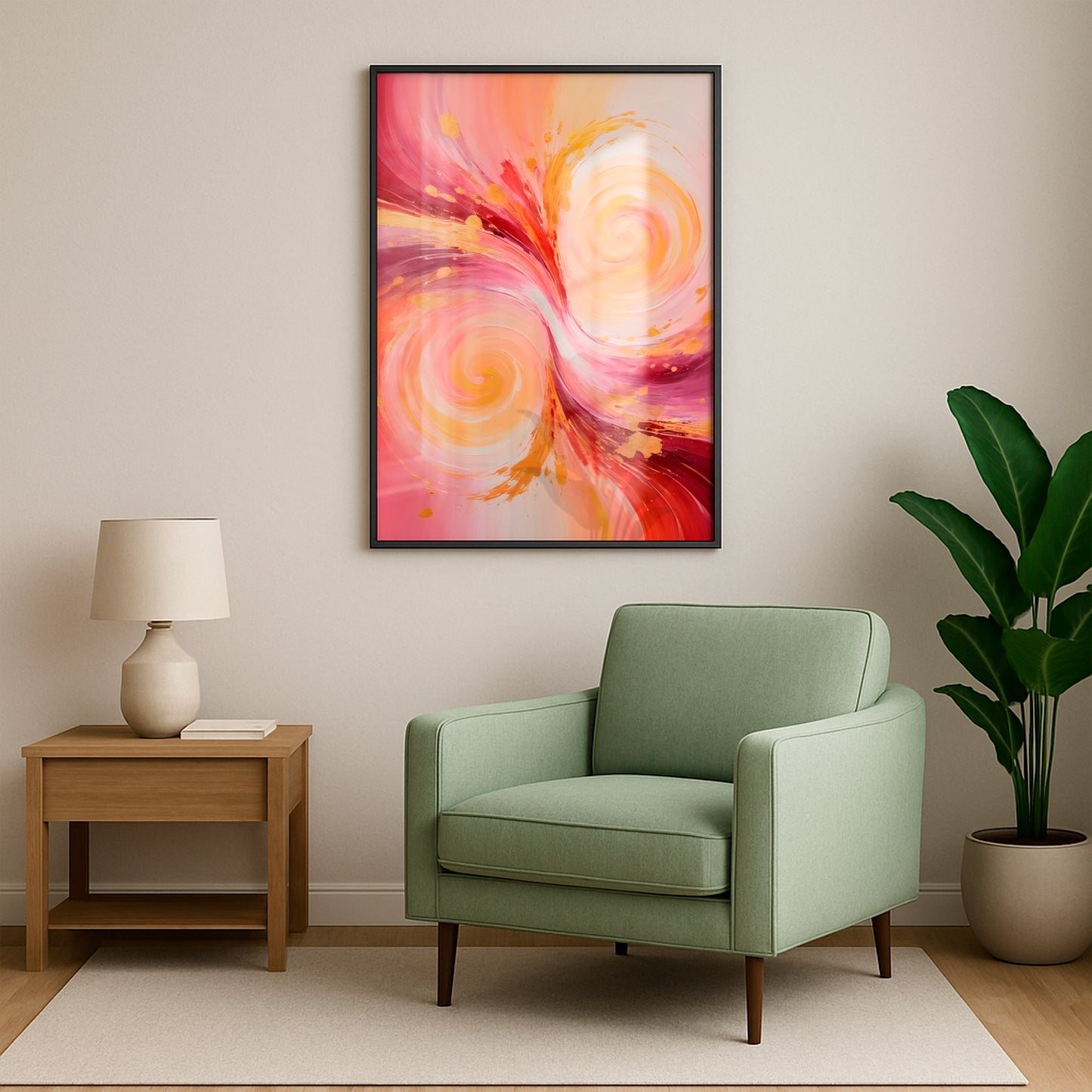 Eternal Heartbeat II - Framed Matte