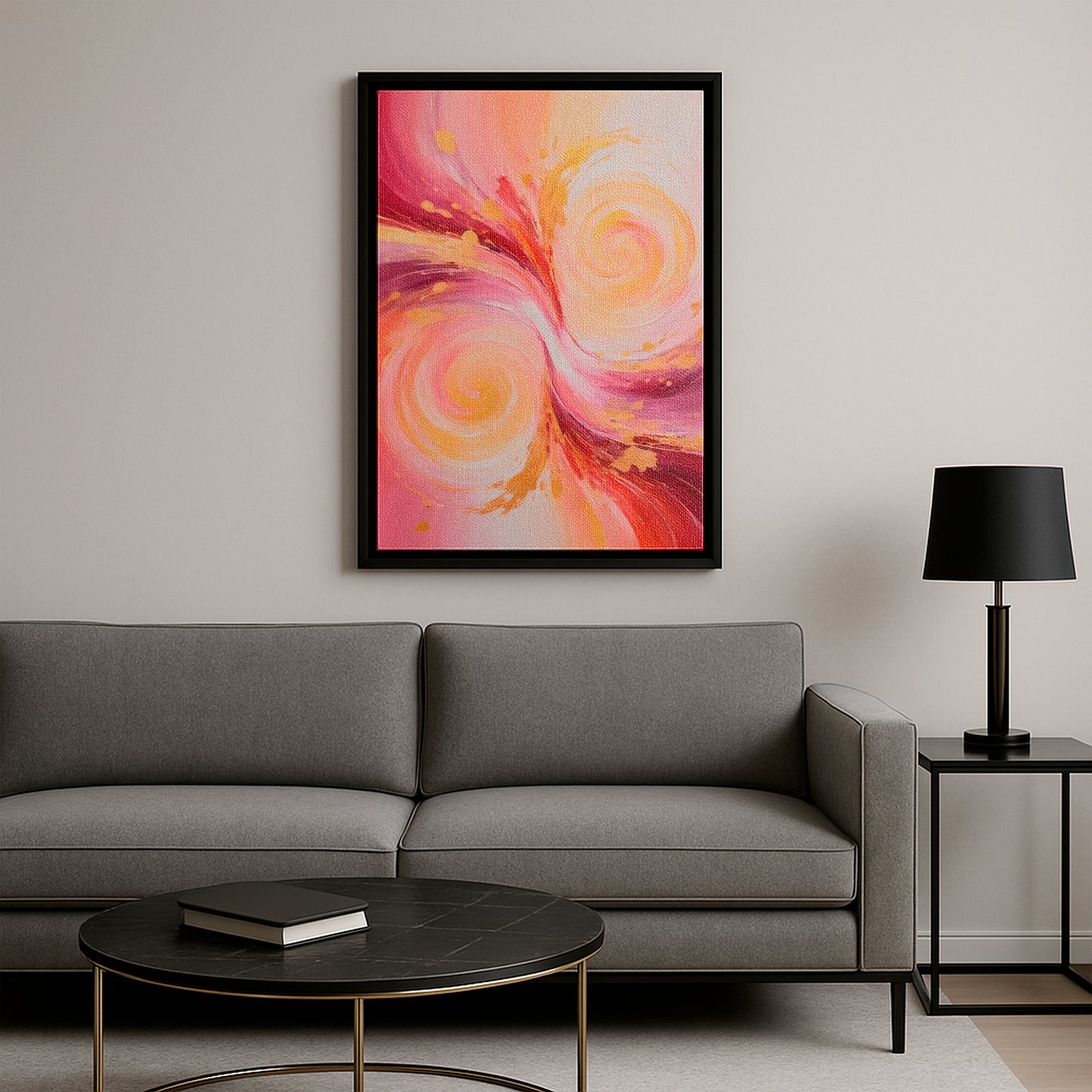 Eternal Heartbeat II - Framed Canvas