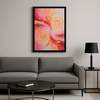 Eternal Heartbeat II - Framed Canvas
