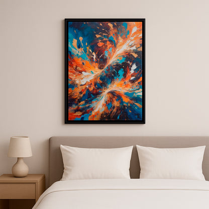Tide of Ember - Framed Canvas