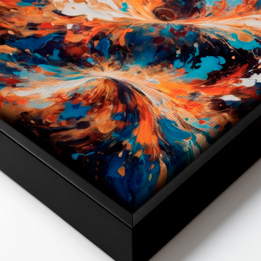 Tide of Ember - Framed Canvas