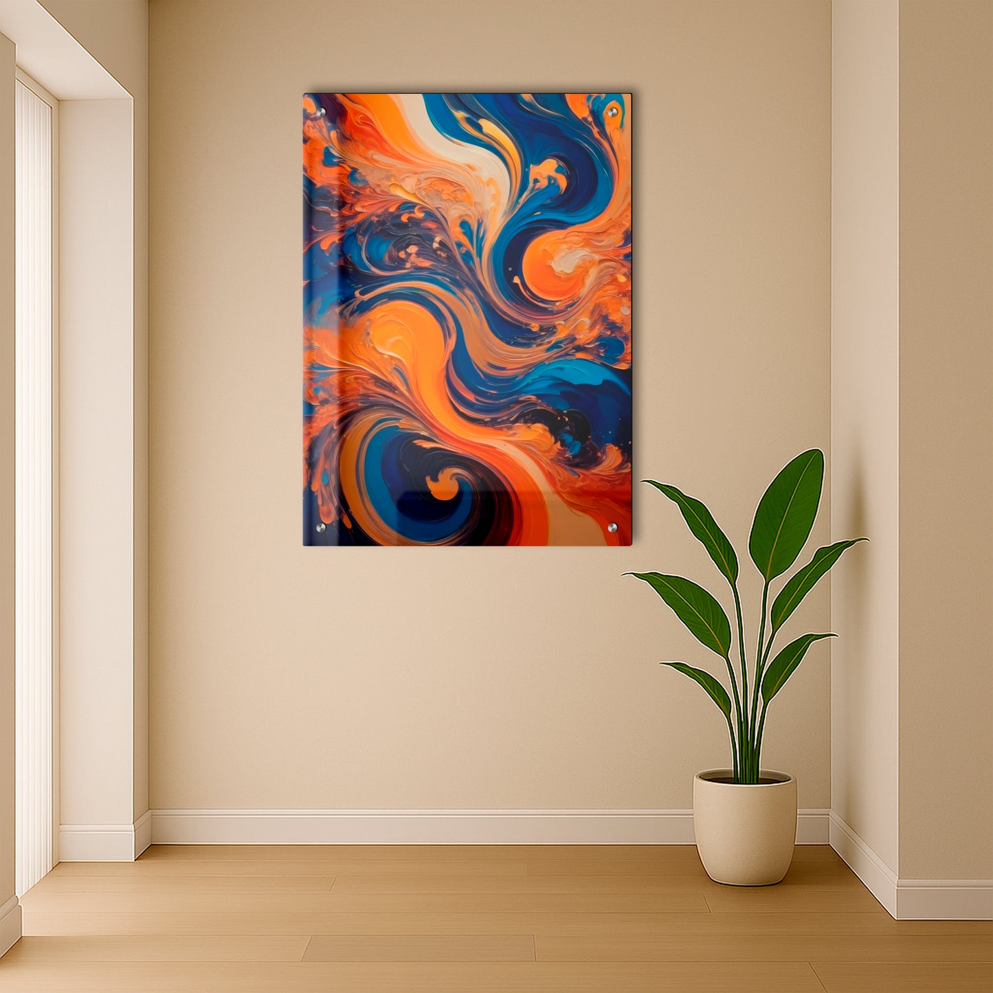 Undulating Horizons - Acrylic