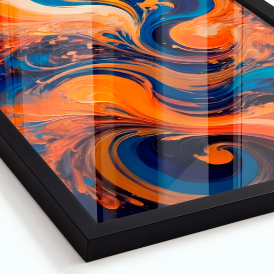 Undulating Horizons - Framed Matte