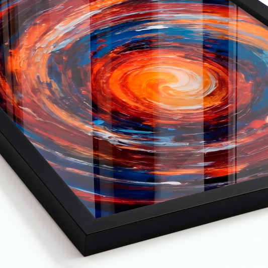 Vortex of Dusk - Framed Matte