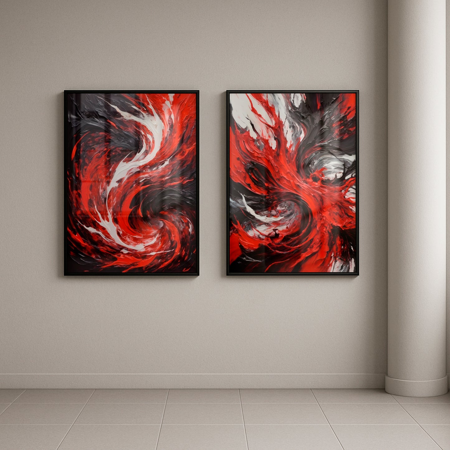 Inferno Unleashed I - Framed Matte
