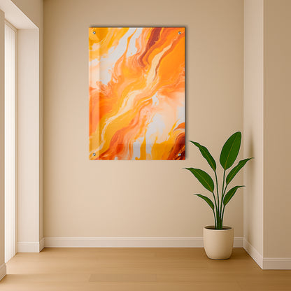 Whispers in Gold I - Acrylic