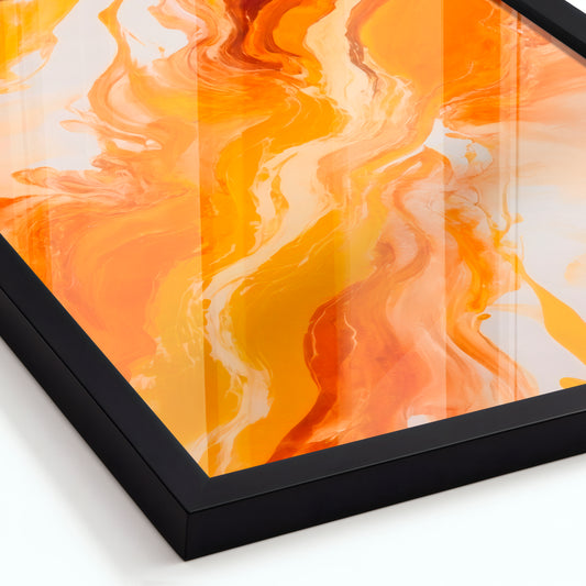 Whispers in Gold I - Framed Matte