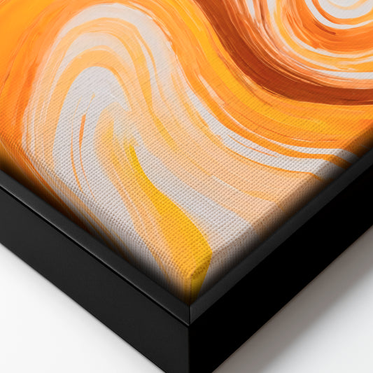 Whispers in Gold II - Framed Canvas