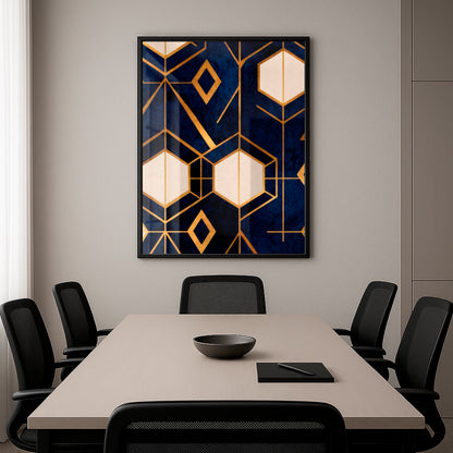 Crystalized Harmony - Framed Matte