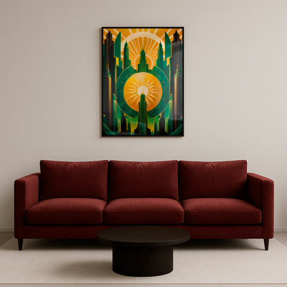 The City of Glory - Framed Matte
