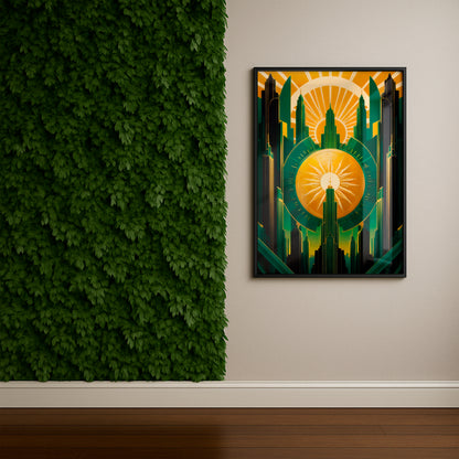 The City of Glory - Framed Matte
