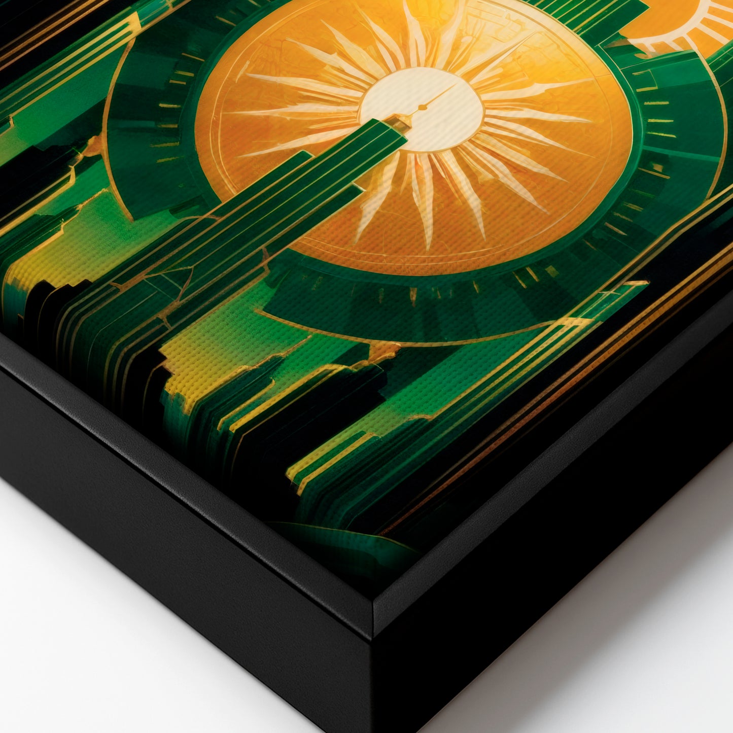 The City of Glory - Framed Canvas