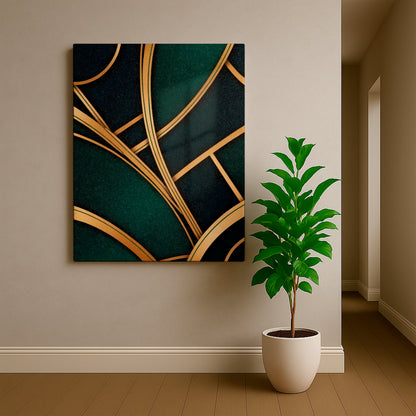 Gilded Flow - Canvas