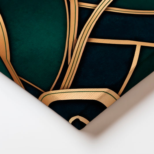 Gilded Flow - Canvas