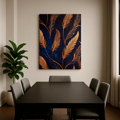 Feathers of Opulence - Canvas
