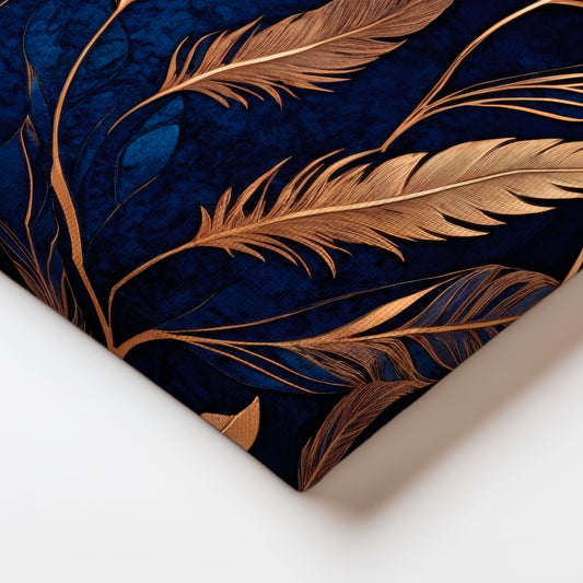 Feathers of Opulence - Canvas