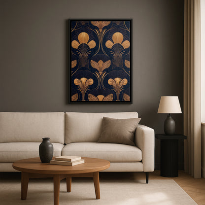 Echoes of Elegance - Framed Canvas