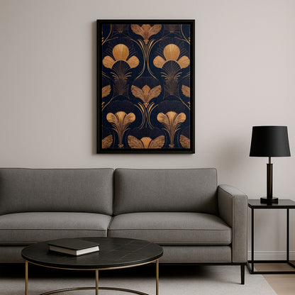 Echoes of Elegance - Framed Canvas