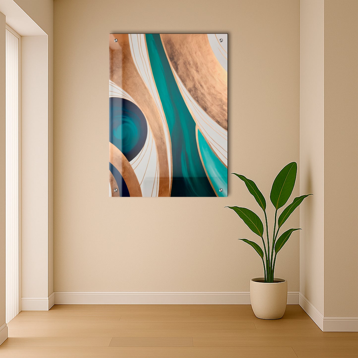 Emerald Reverie - Acrylic