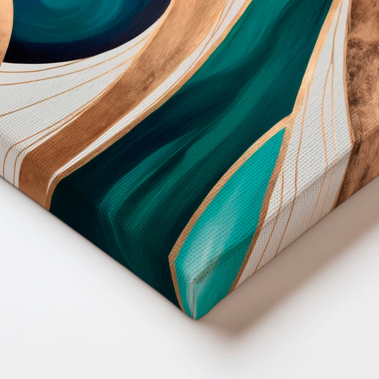 Emerald Reverie - Canvas