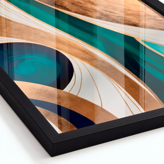 Emerald Reverie - Framed Matte