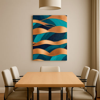 The Gilded Sea - Canvas
