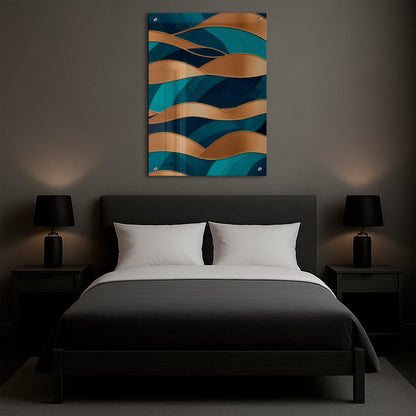 The Gilded Sea - Acrylic
