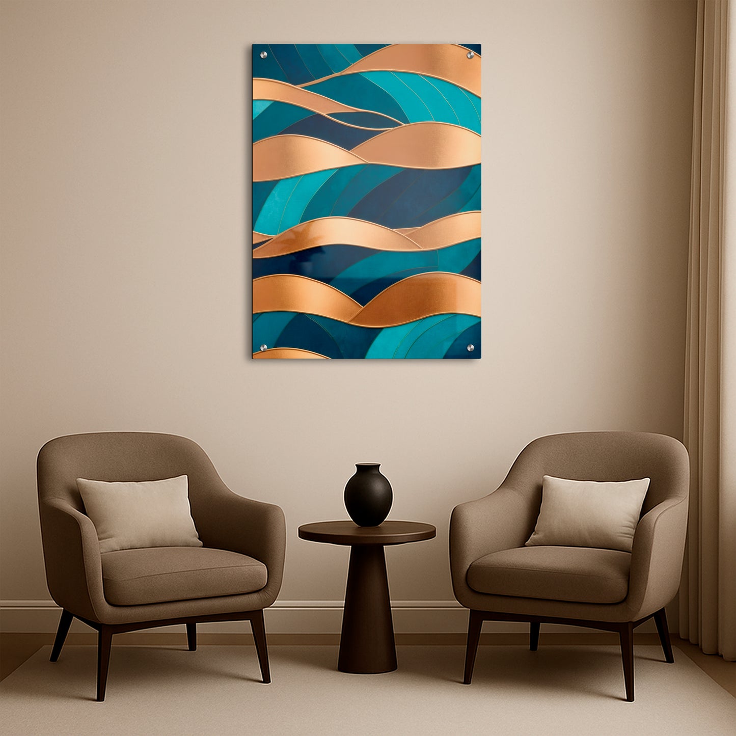 The Gilded Sea - Acrylic