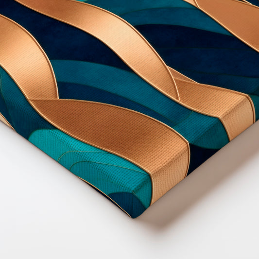 The Gilded Sea - Canvas