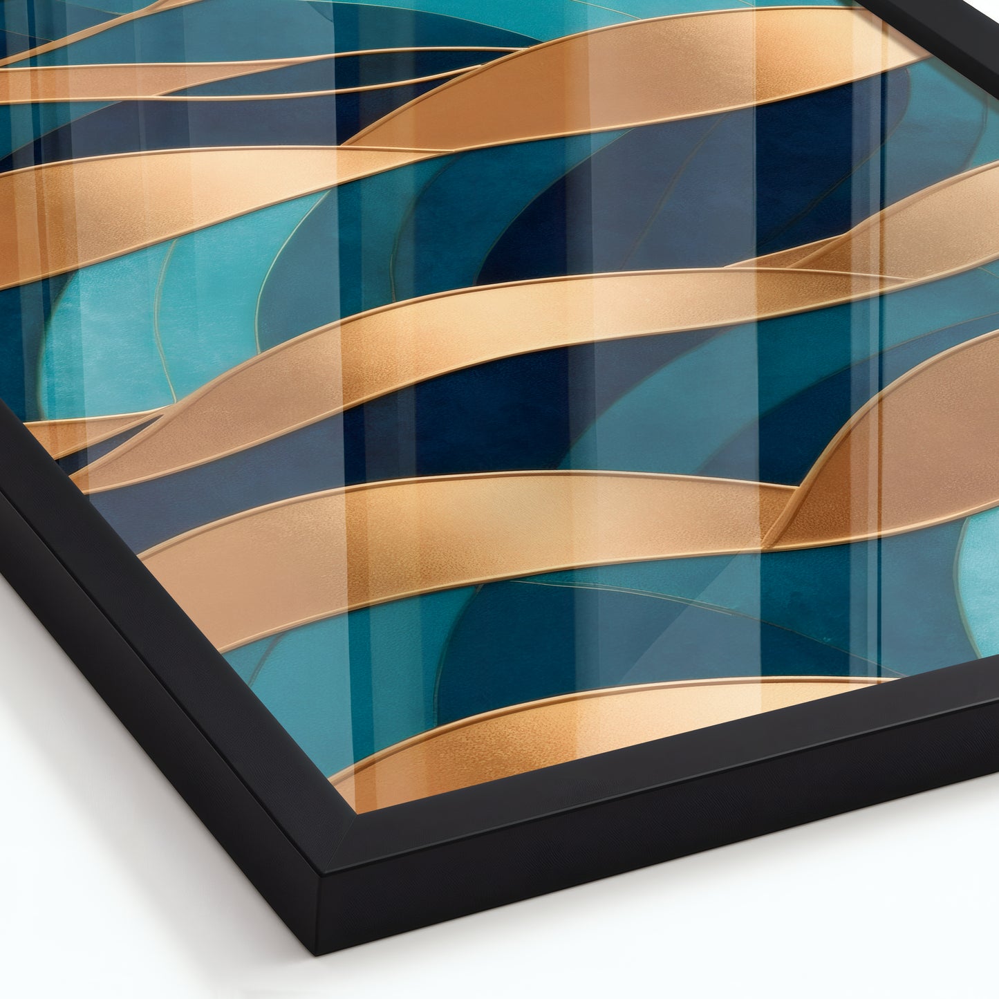 The Gilded Sea - Framed Matte