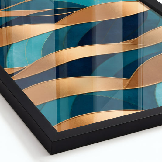 The Gilded Sea - Framed Matte