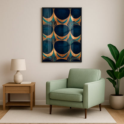 A Gleam in the Night - Framed Matte