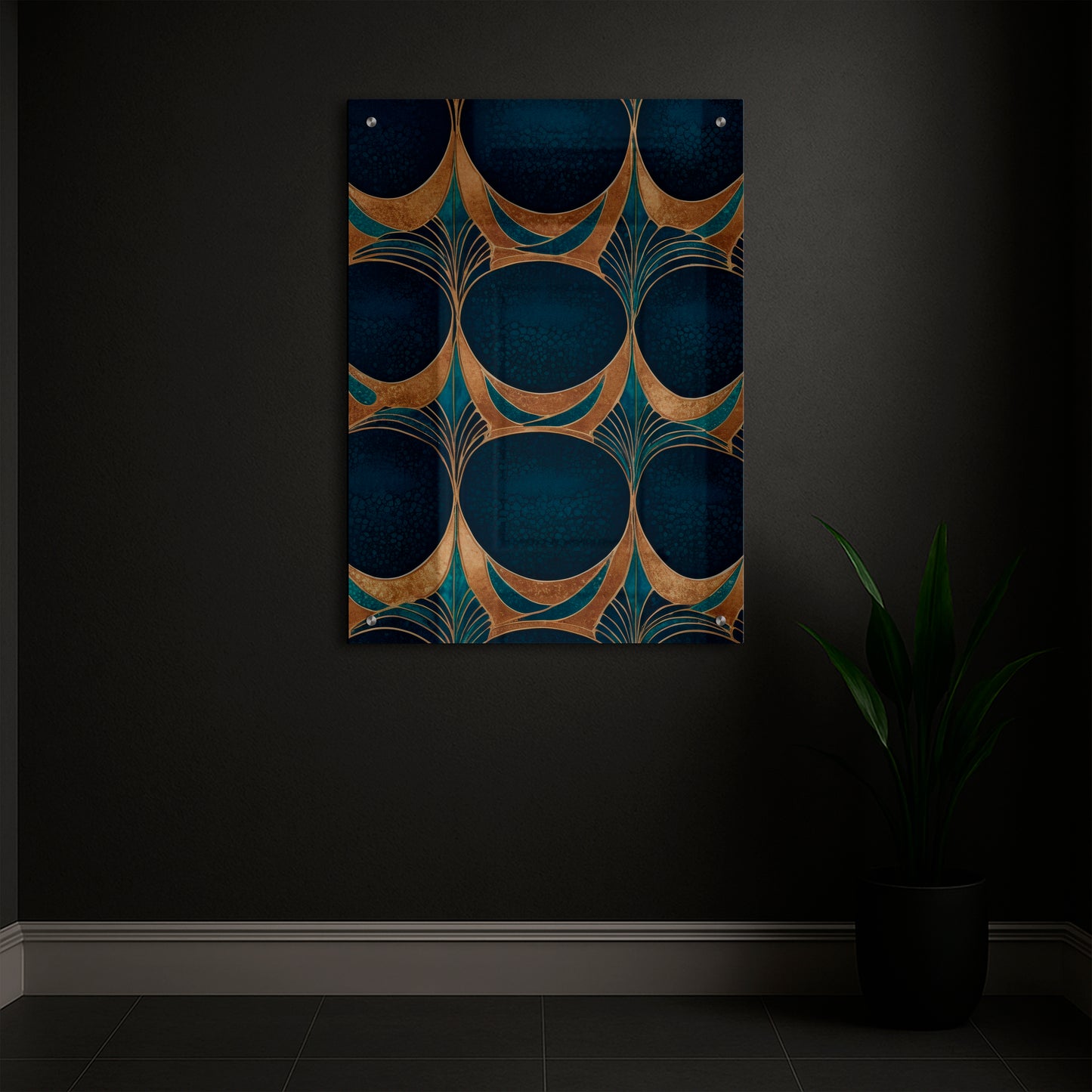 A Gleam in the Night - Acrylic
