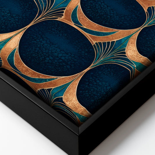 A Gleam in the Night - Framed Canvas
