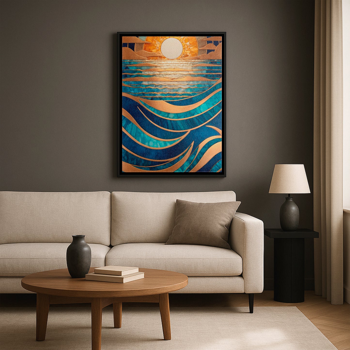 Endless Summertime - Framed Canvas
