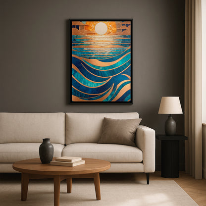 Endless Summertime - Framed Canvas
