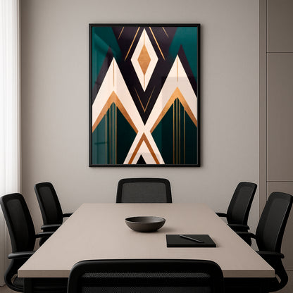 Dual Peaks - Framed Matte