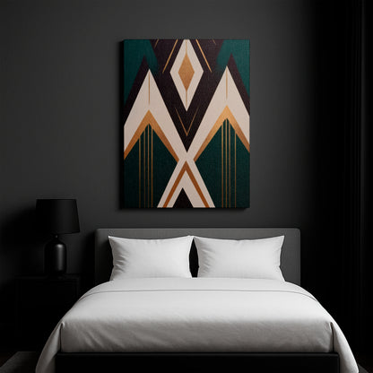 Dual Peaks - Canvas