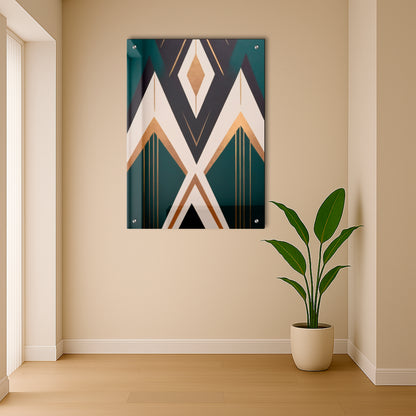 Dual Peaks - Acrylic