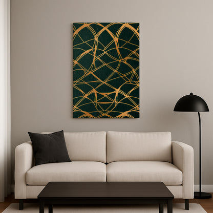 Golden Veins - Canvas